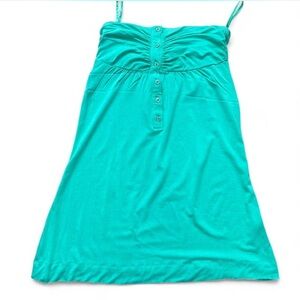 Garage Turquoise Sleeveless Dress